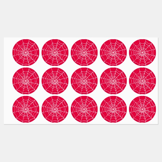 Étiquettes Web rose (Feuille)