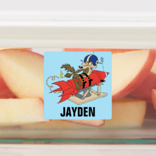 Étiquettes WILE E. COYOTE™ lance Red Rocket Ajouter un nom