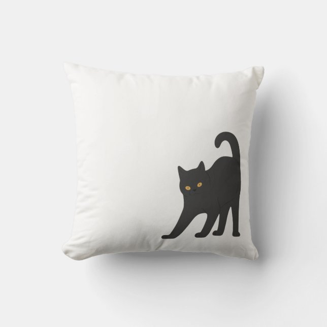Étirement Cat Jeu Oreiller (Recto)