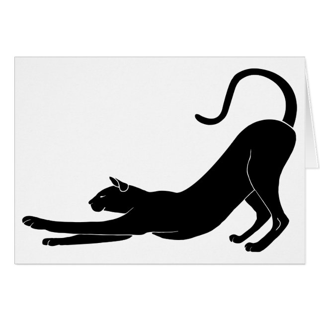 Étirement de chats (Devant horizontal)