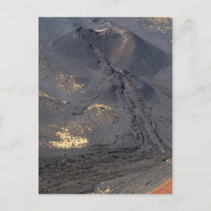 Etna crater 2 postcard