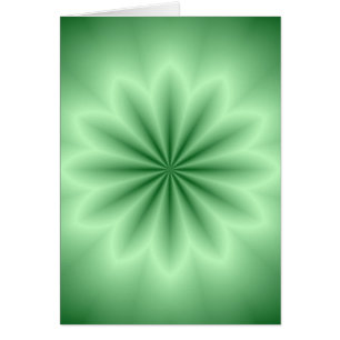 Étoile Abstraite verte