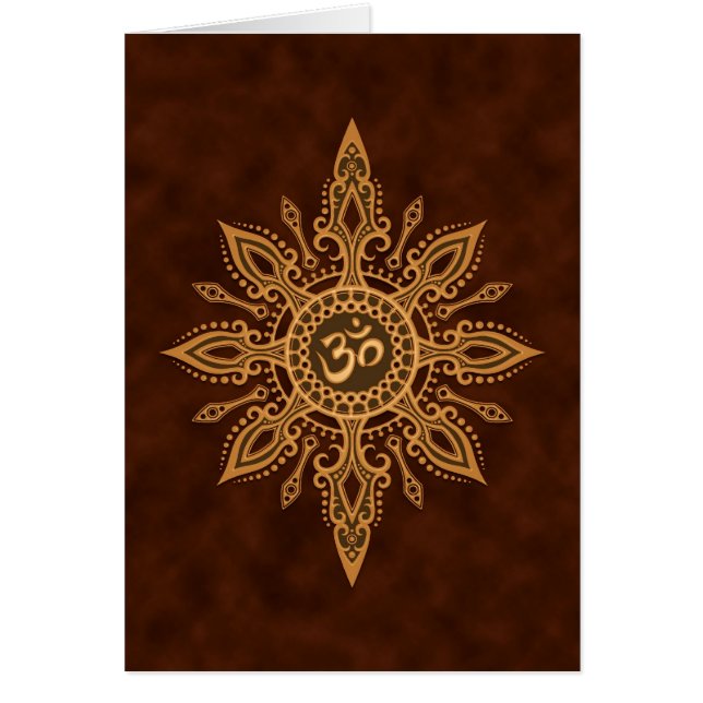 Étoile Brown d'or d'Aum (Devant)