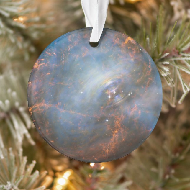 Étoile Centrale De Neutron Dans La Nebula Du Crabe (Arbre)