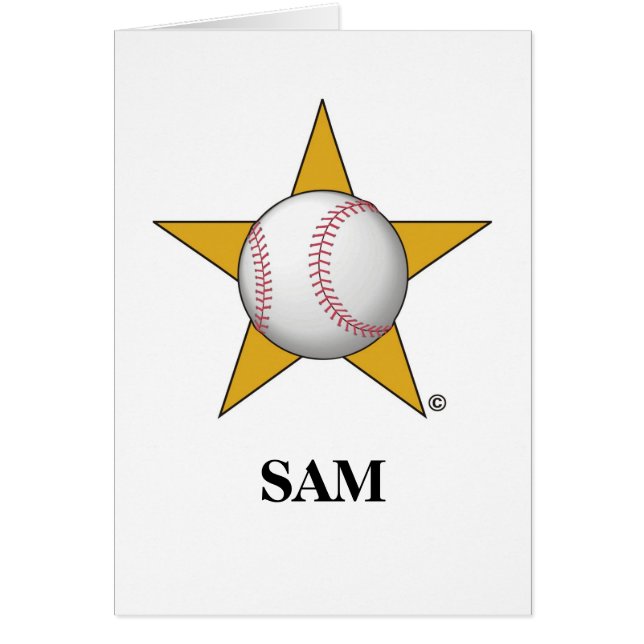 Étoile de base-ball (Devant)