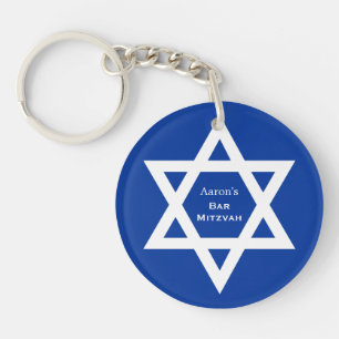 Étoile de David Bar Mitzvah bleu