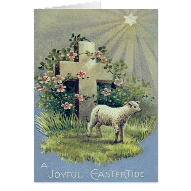 Étoile de l'agneau de la Croix chrétienne (Devant)