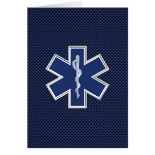 Étoile de l'infirmier SME de la vie sur la fibre