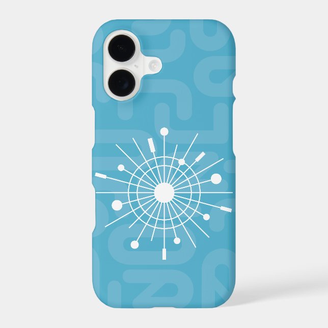 Étoile de Noël atomique moderne du milieu du siècl (Verso)