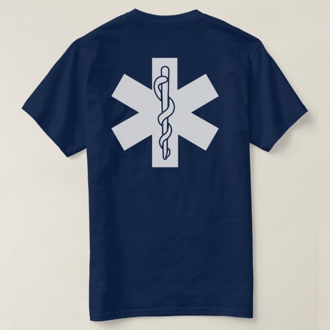 Étoile de T-shirt de la vie (Design dos)