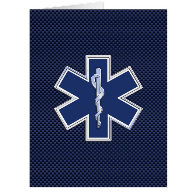 Étoile de vie EMS paramétré sur fibre de carbone b (Devant)