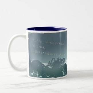 Étoile d'hiver Two-Tone coffee mug