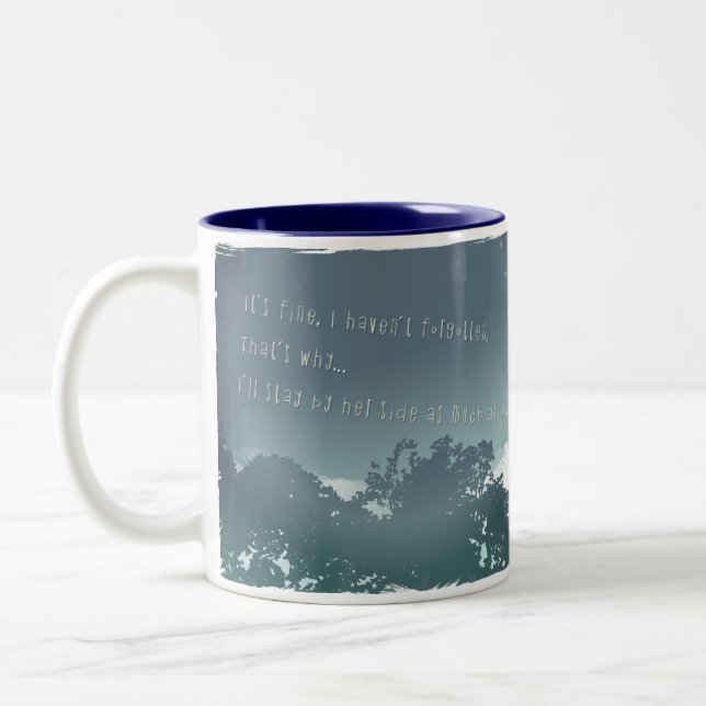 Étoile d'hiver Two-Tone coffee mug (Left)