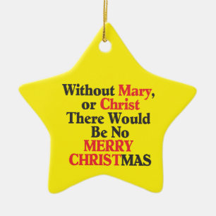 Étoile En Céramique Joyeux Noël Star Ornement