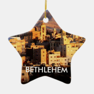 Étoile En Céramique Ornement d'étoile de Bethlehem