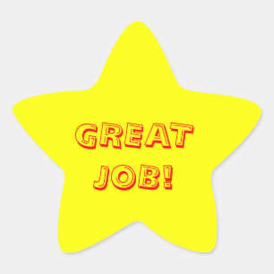 Étoile Grand Sticker Job Star