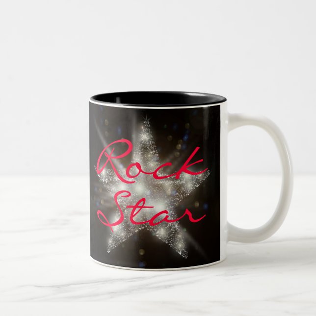 ÉTOILE ROCK d'une Mug (Droit)