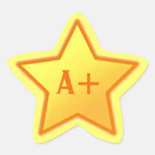 Étoile Sticker A+ Star
