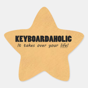 Étoile Sticker Keyboardaholic Life Star