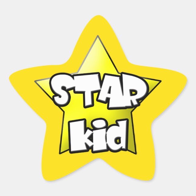 Étoile Sticker pour enfant 20 étoiles (Devant)