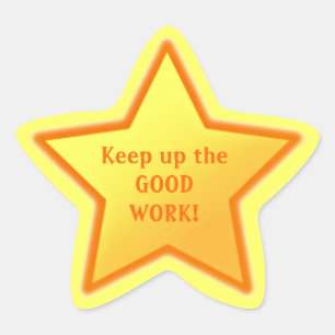 Étoile Sticker Star Encouragement