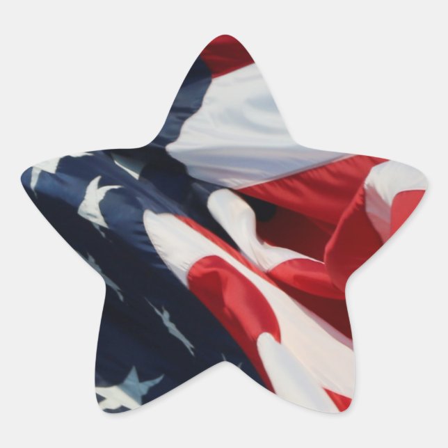 Étoile Sticker Stars et Stripes (Devant)