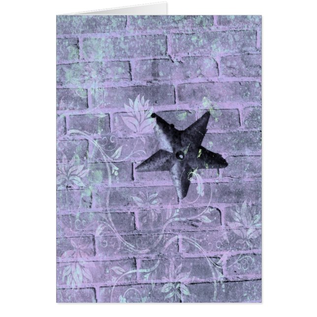 Étoile violette (Devant)