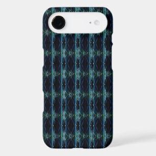 Etoiles arc-en-ciel bleu vert, Motif Artdeco