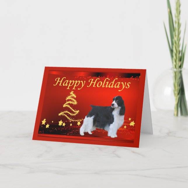 Étoiles de cartes de Noël en espagnol Springer ang (Devant)