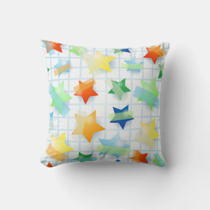 Étoiles de papier, coussin