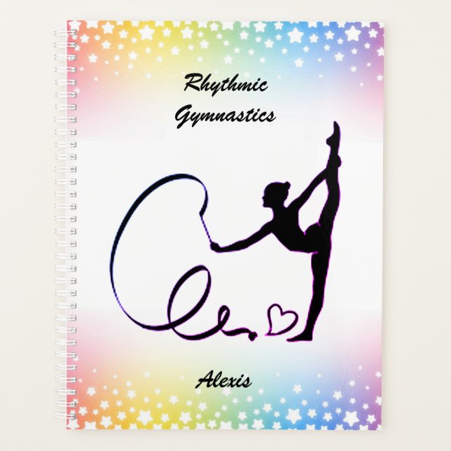 Étoiles de ruban pour gymnastique rythmique (Devant)
