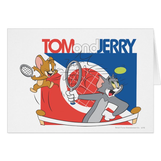 Étoiles de tennis Tom et Jerry 4 (Devant horizontal)