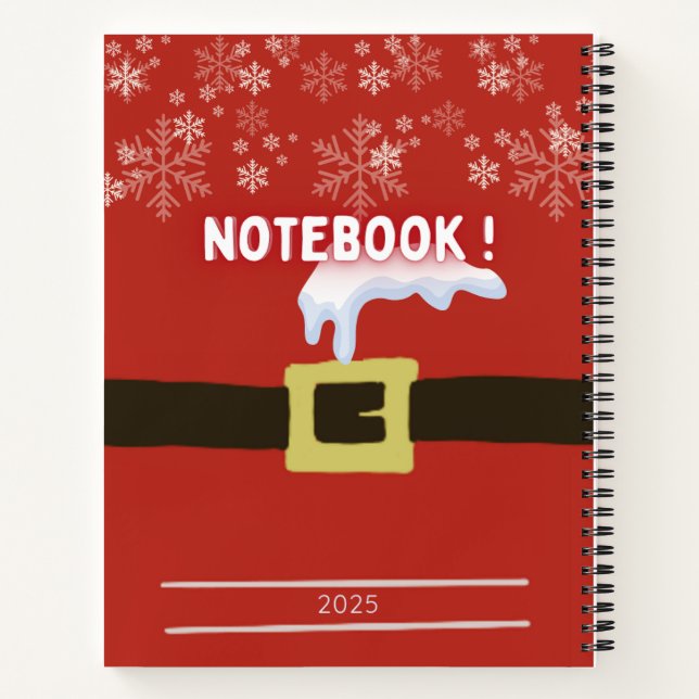 Étoiles d'Hiver : Mon Carnet 2025 (Dos)