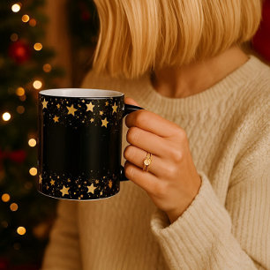 étoiles d'or moderne MAGIC MUG