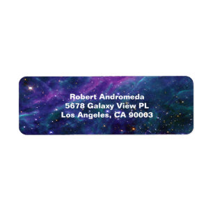 Étoiles en Tarantula Nebula Blue Hue, ZGOS, Adress