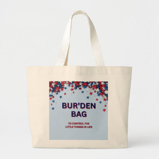 ÉTOILES PATRIOTIQUES, COTON ROUGE BLANC BLEU SAC B