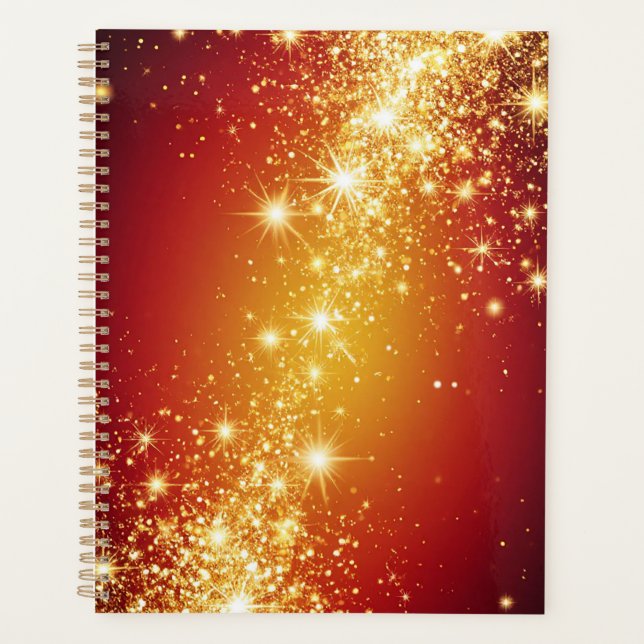 Étoiles scintillantes dorées (Devant)