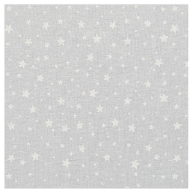 Étoiles sur le tissu gris (Fermer)