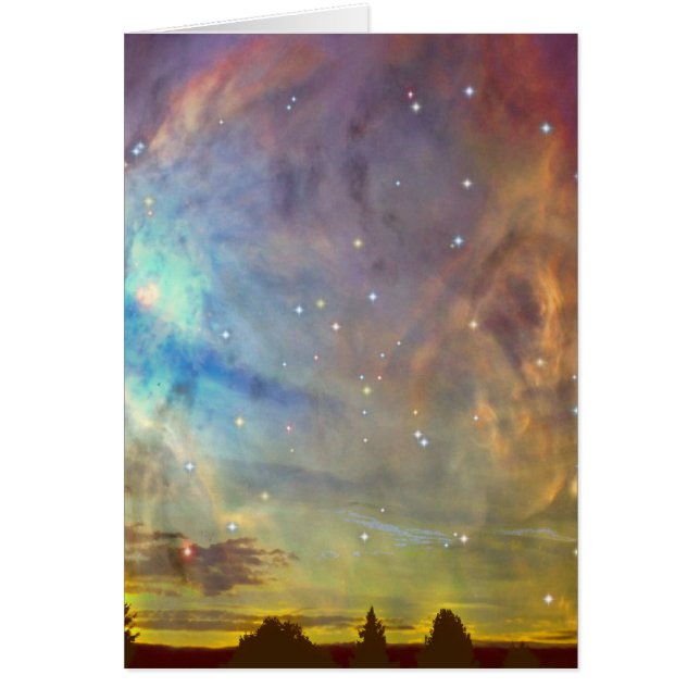 Étoiles sur Orion (Devant)