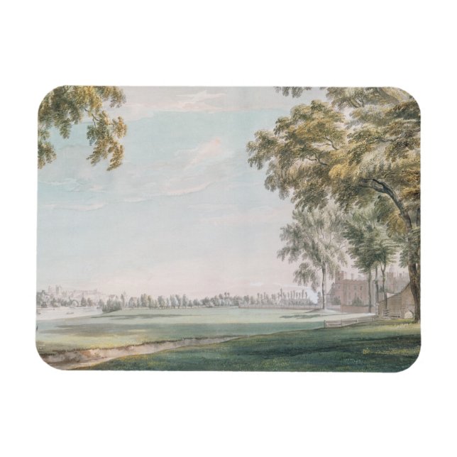 Eton College and Windsor from the Playing Fields Magnet (Horizontal)