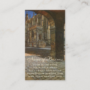 Eton College Chapel by Anna Alma Tadema Business Card