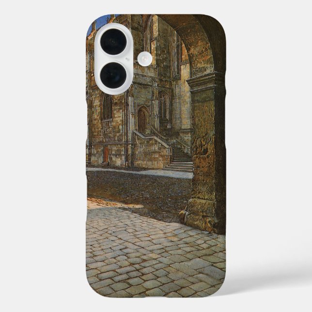 Eton College Chapel by Anna Alma Tadema Case-Mate iPhone Case (Back)