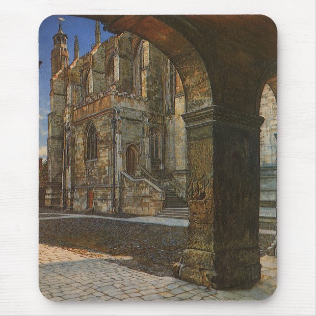 Eton College Chapel by Anna Alma Tadema Mouse Pad (Front)