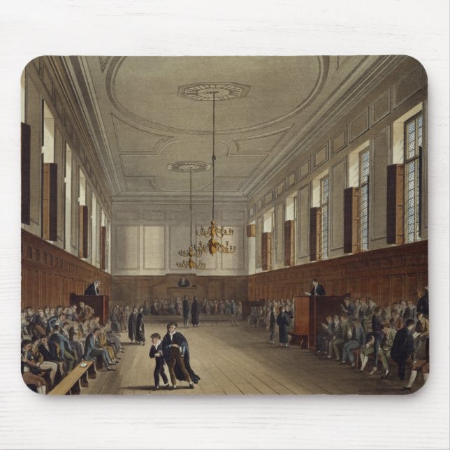 Eton School Room, from 'History of Eton College', Mouse Pad (Front)
