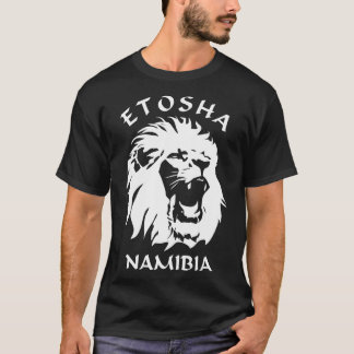 Etosha National Park Namibia Lion Face T-Shirt