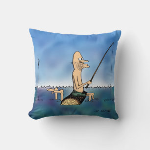 Étrange Coussin de pêche de jour
