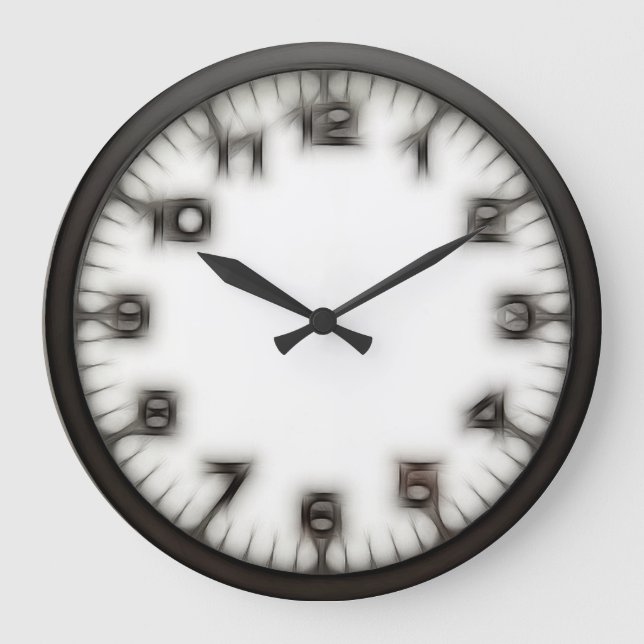 Étrangesse gothique Horloge ronde (Recto)