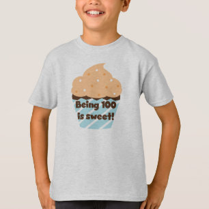 Etre 100 est Sweet Birthday T-shirts et cadeaux