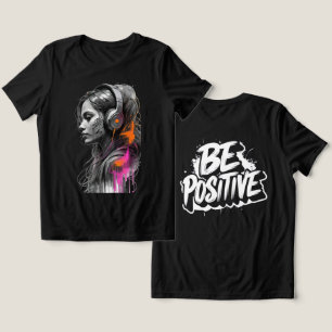 "être des femmes fortes tshirts inspirant mot noir