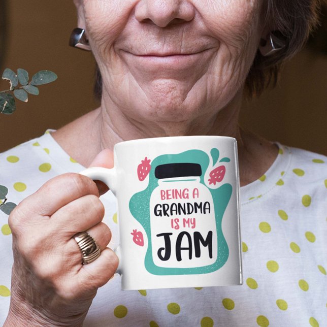 Être Grand-Mère, C'Est Ma Mug De Café À La Confitu (Créateur téléchargé)